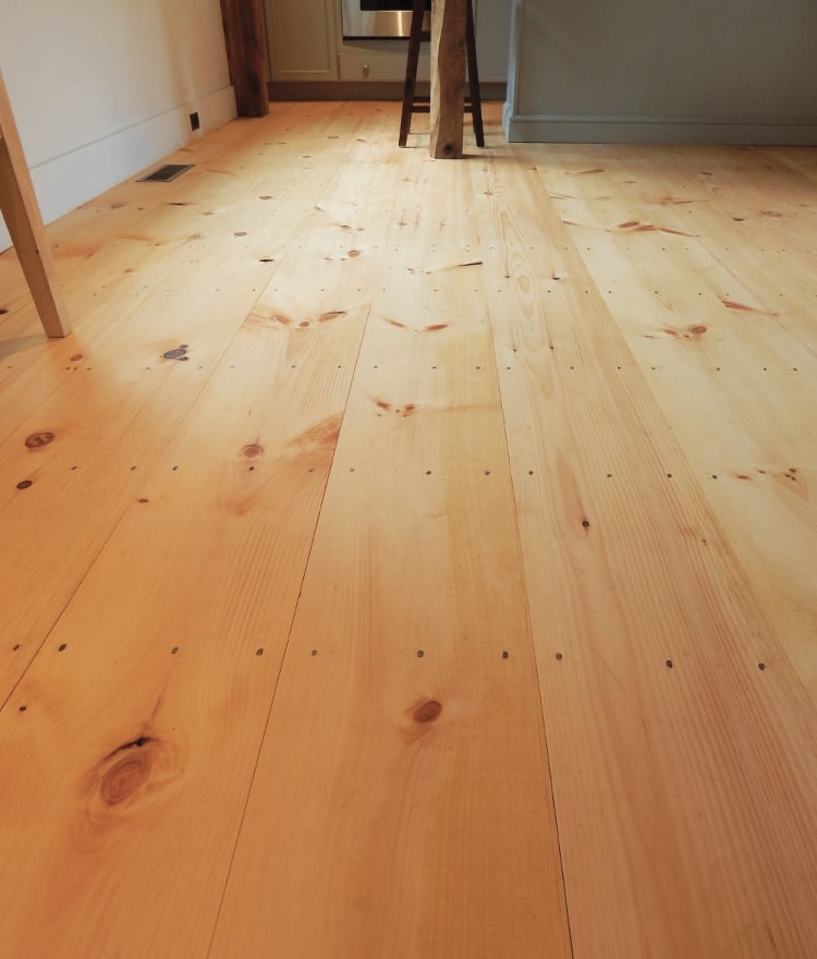 Wide Pine Plank Floors Shiplap StonewoodProducts