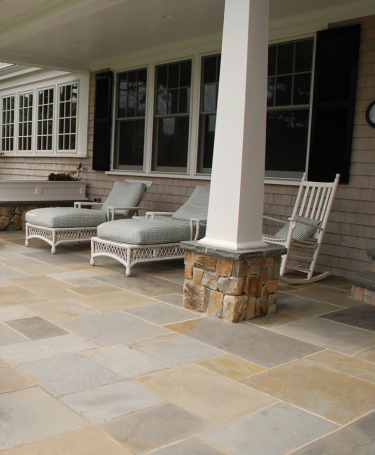 pennsylvania bluestone pavers variegated Cape Cod Nantucket Island