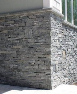 greenwich gray ledgestone veneer corners