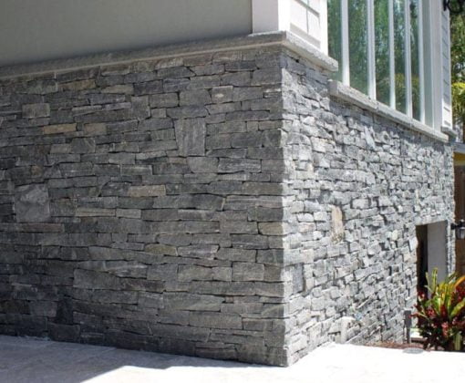 greenwich gray ledgestone veneer corners