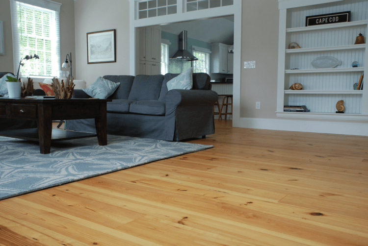 heart pine floor