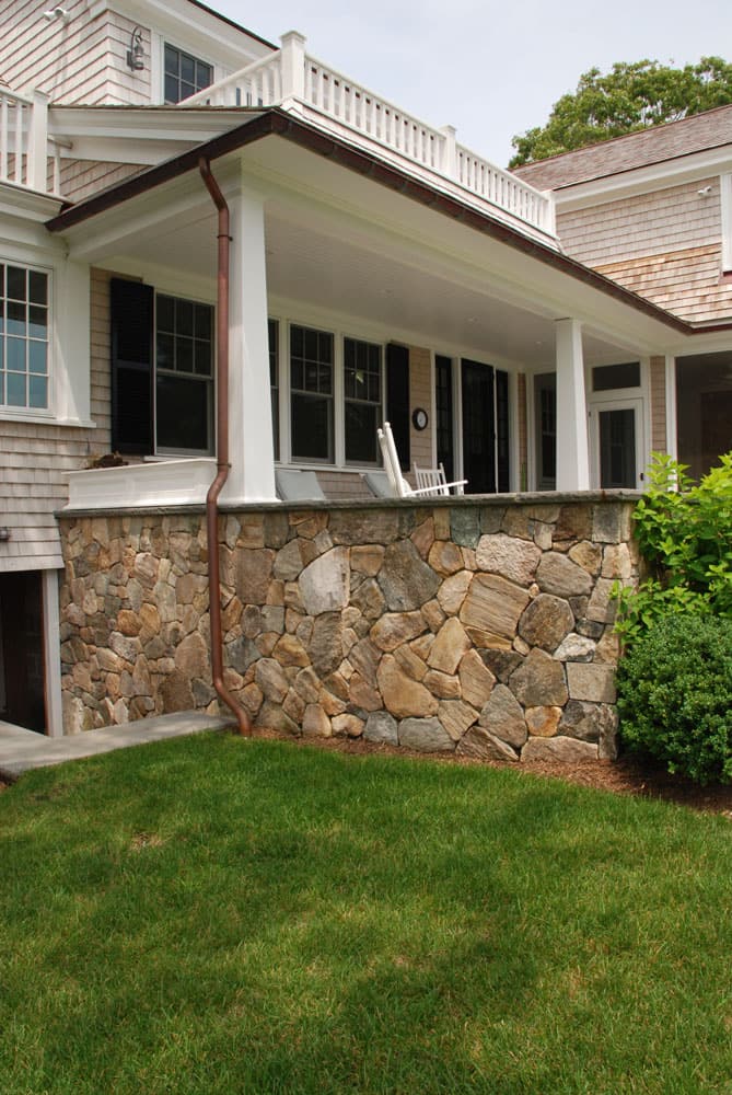 stone veneer cape cod