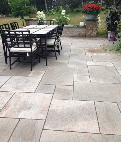patio pavers grey granite phonecian buff