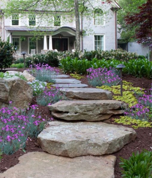 natural stone steps cape cod ma