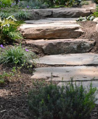stone steps