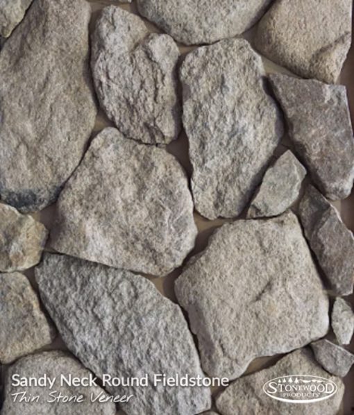 Veneer Stone Sandy Neck Round Fieldstone Ships Nationally