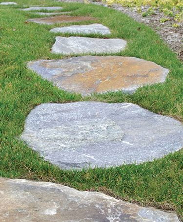 ticonderoga granite flagging walkway
