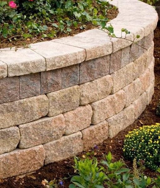 garden wallstone wall coping Cape Cod MA