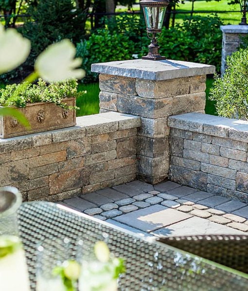 mini creta retaining wall