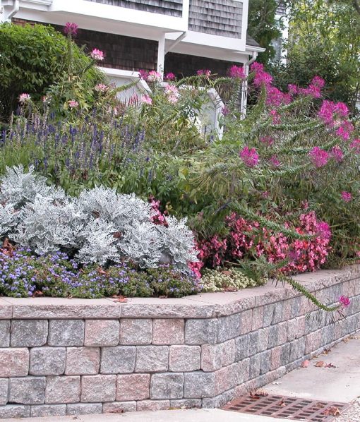 retaining wall rosewood blend cape cod