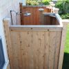 outdoor shower cedar kit