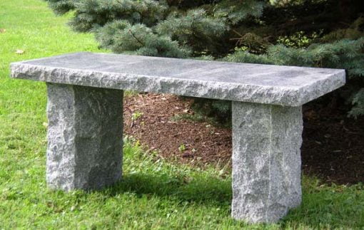 charcoal granite bench 40 inch