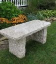gold granite bench 40 inch