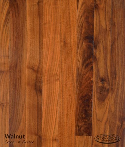 Solid Hardwood Walnut S&B Grade Flooring