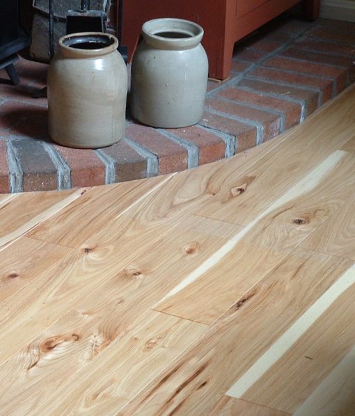 hickory flooring rustic