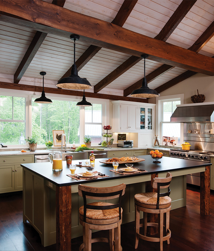 reclaimed-beams-ceiling-kitchen