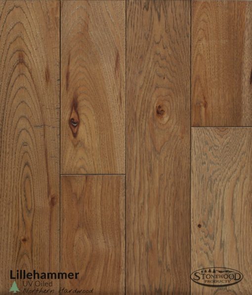 UV Oiled Hickory Flooring Lillehammer