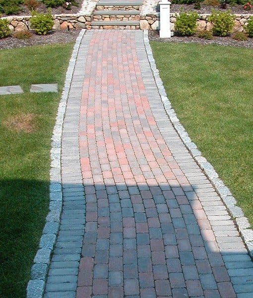 stone pavers walkway ideal block
