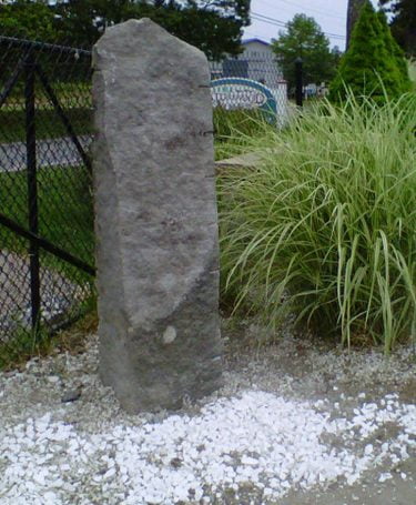 Antique Granite Monument - Medium