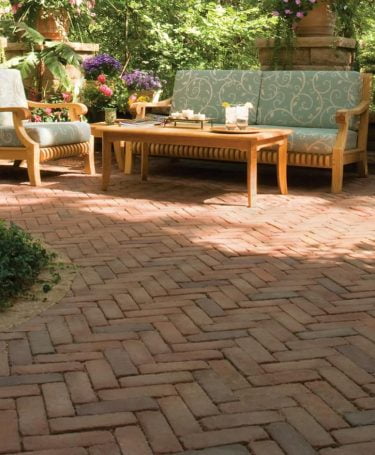 Burnt Clay Copthorne Pavers