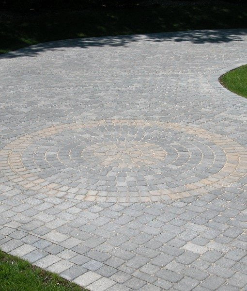 Millstone Quarry Blend Circle Pavers