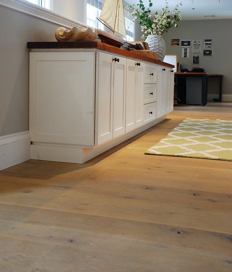 Whitewashed Rustic Oak Flooring
