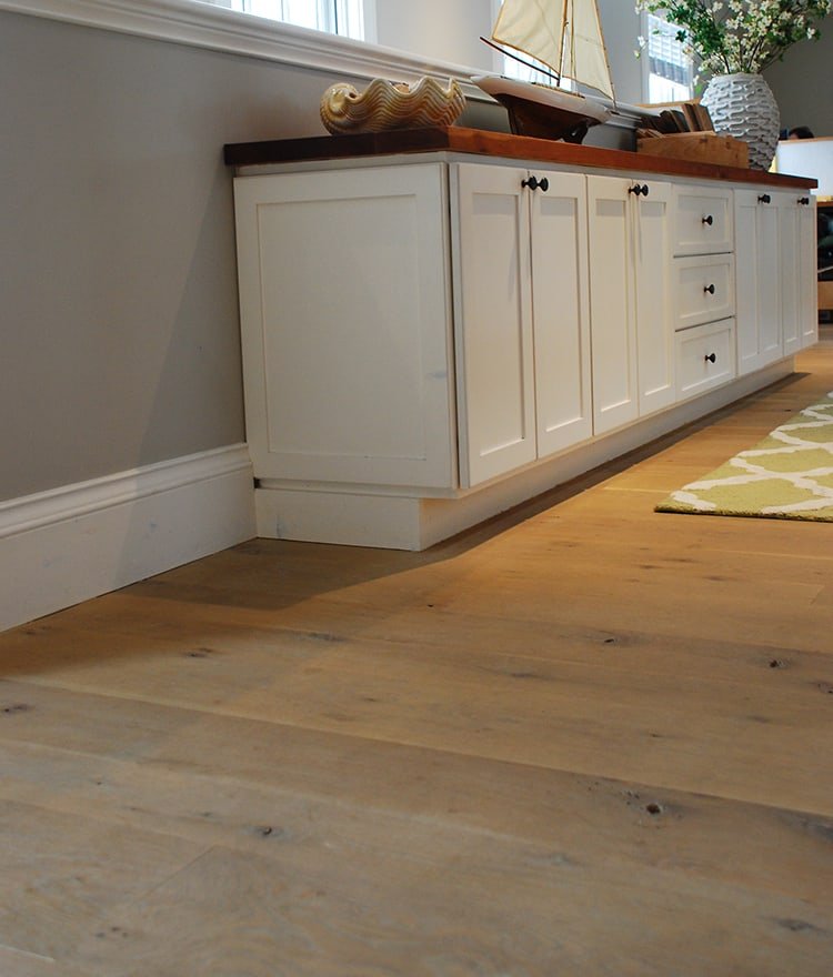 Whitewashed Rustic Oak Flooring