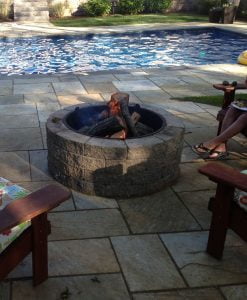 Wood Fire Pit Cape Cod MA