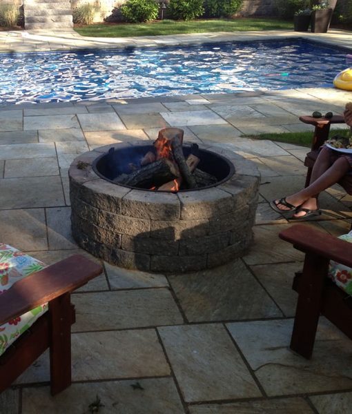 Wood Fire Pit Cape Cod MA