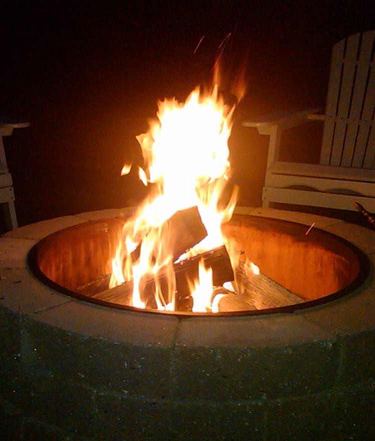 Wood Fire Pit