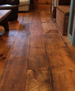 wide pine floors