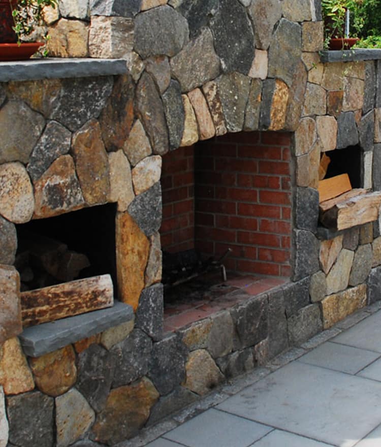 Outdoor Fireplace