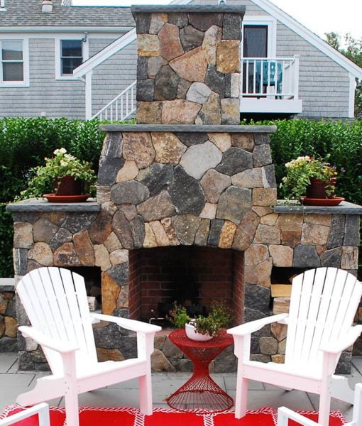 Outdoor Fireplace