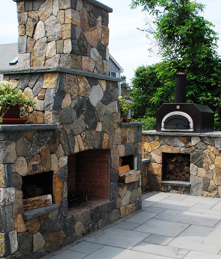 Outdoor Fireplace