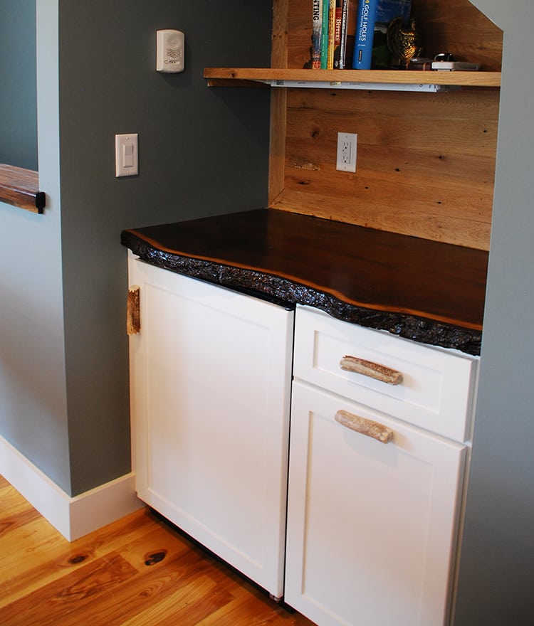 Live Edge Reclaimed Bar Top