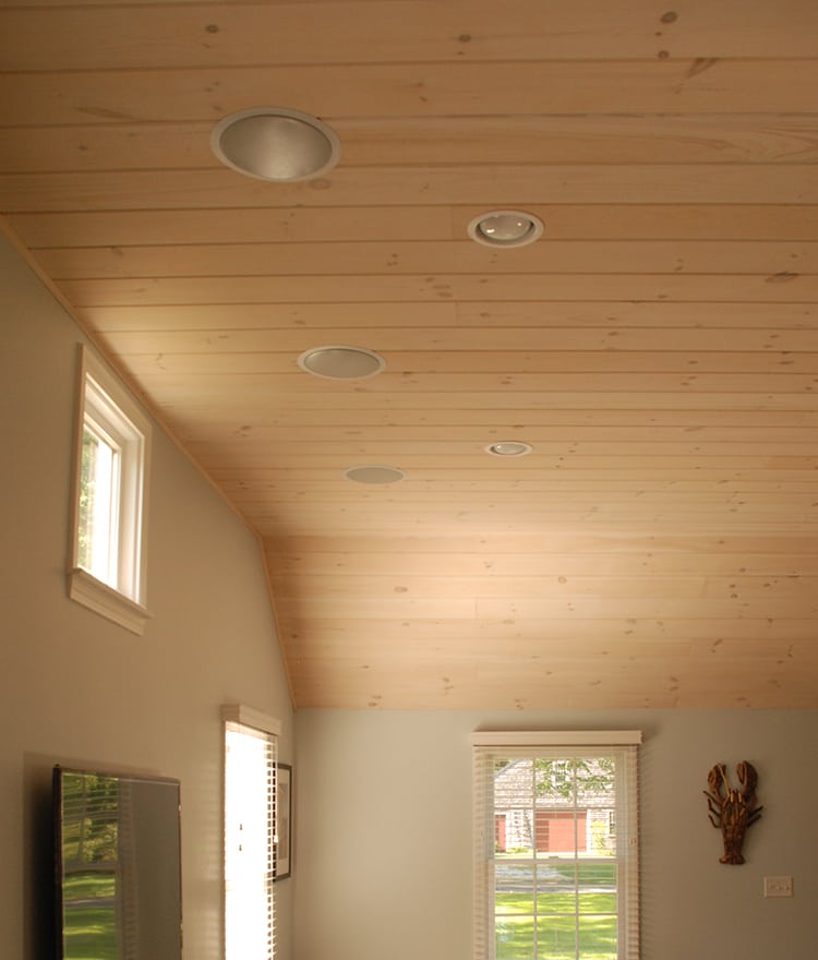 Pine Ceiling Paneling