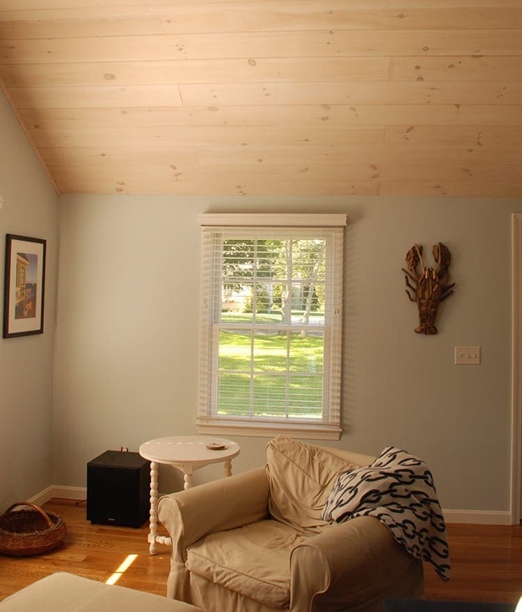 Pine Ceiling Paneling