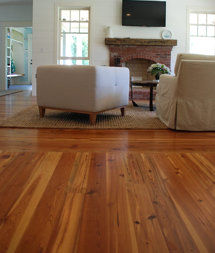Reclaimed Antique Pine Flooring