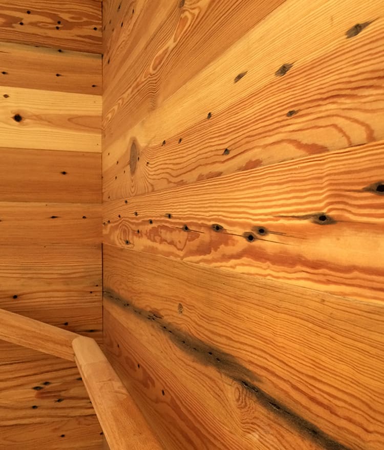 Reclaimed Heart Pine