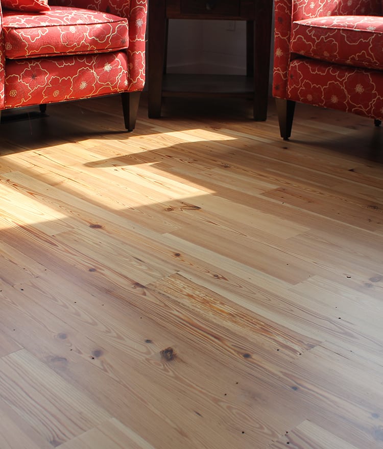 Heart Pine Reclaimed Flooring Stonewood Products
