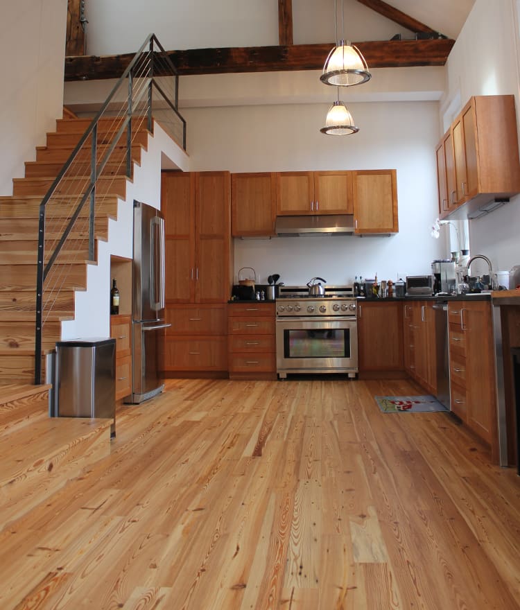 Reclaimed Heart Pine