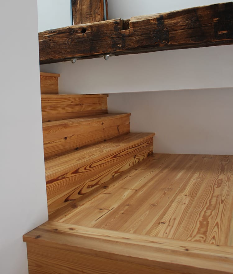 Reclaimed Heart Pine