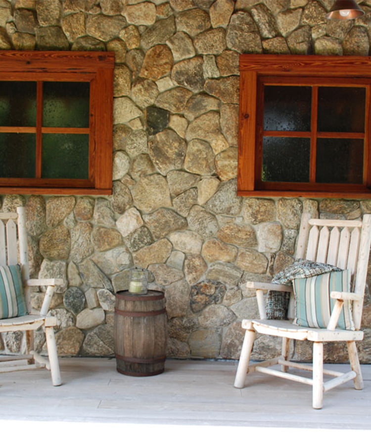 Weathered Rounds Stone Veneer