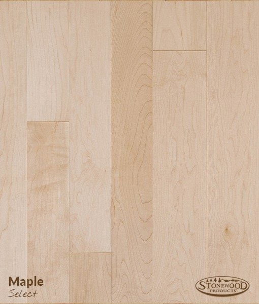 prefinished maple hardwood floor