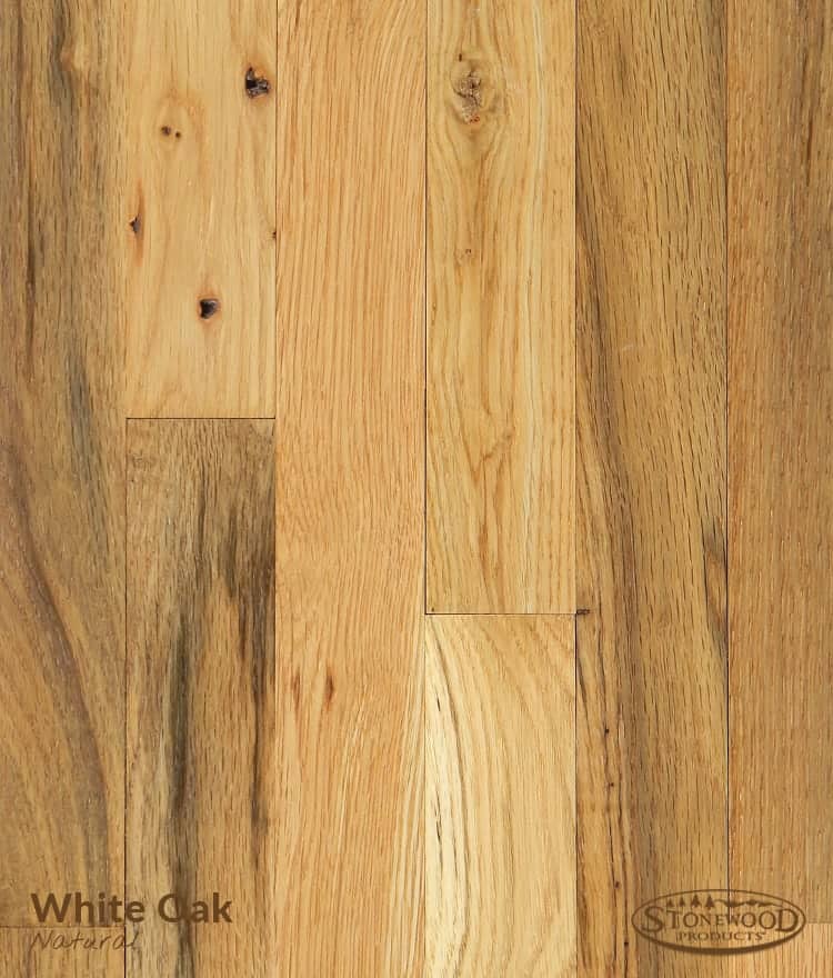 White Oak Hardwood Flooring Natural