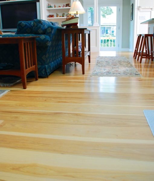 hickory plank floor marthas vineyard