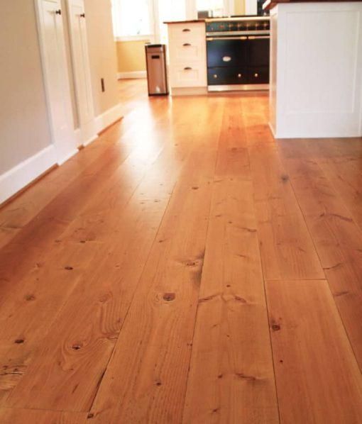 pine wood floor