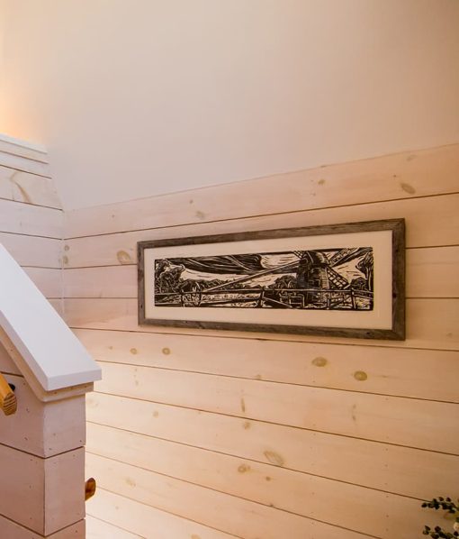 knotty pine shiplap wallboardin paneling