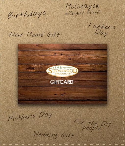 Stonewood Products | Gift Card