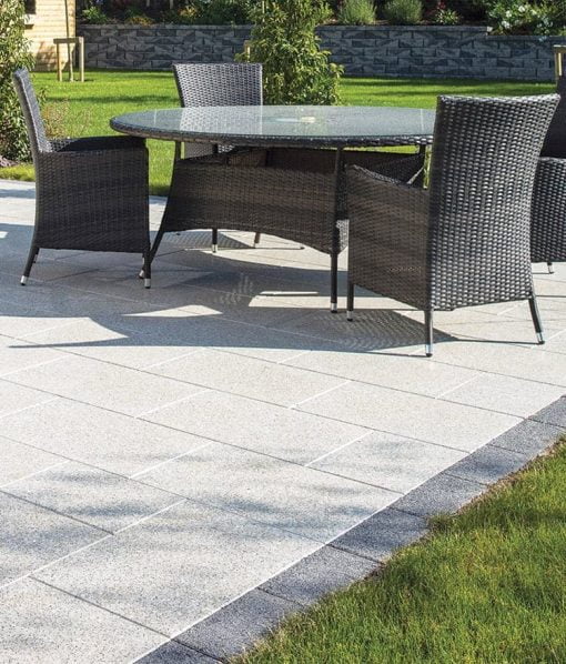 Granite Patio Pavers Salt & Pepper Easy Installation